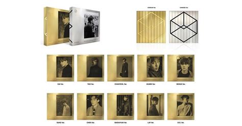 EXO's 2nd studio album "EXODUS" will be available in 20 different versions