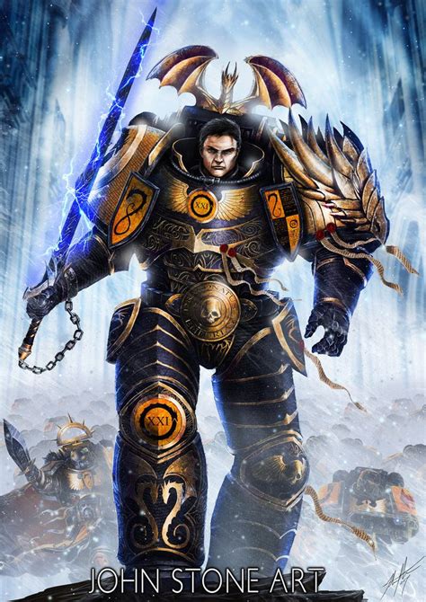 The Dragon Primarch by John-Stone-Art.deviantart.com on @DeviantArt | Warhammer art, Warhammer ...