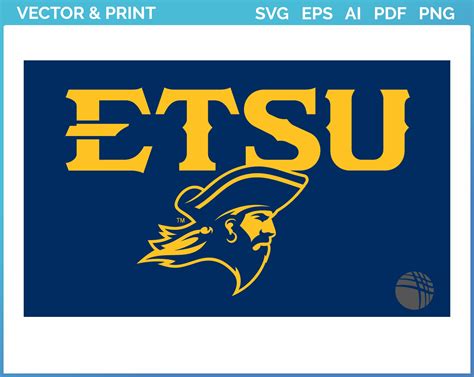 ETSU Buccaneers - Alternate Logo (2014) - College Sports Vector SVG ...