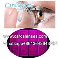 Marked Cards Contact Lenses - Cards Lenses