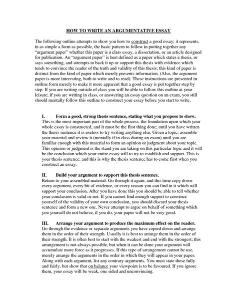 Evaluation Argument Essay Sample | Master of Template Document