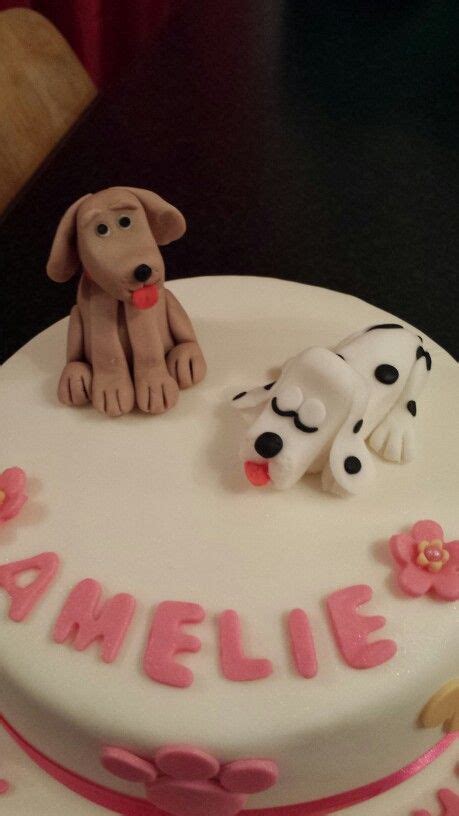 Easy Fondant dogs Fondant Dog, Comfort Foods, Cake Ideas, Indulge ...