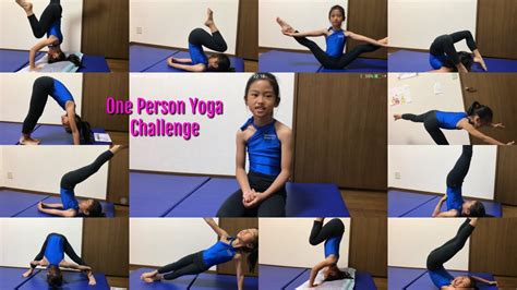 One Person Yoga Challenge | By: YURI - YouTube