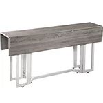 Holly & Martin Driness Drop Leaf Table, Color: White Gray - JCPenney