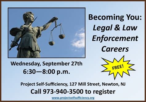 Free Seminar about Legal and Law Enforcement Careers | Hopatcong, NJ Patch