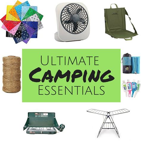 Ultimate Camping Essentials: Camping in Style - Unseen Footprints