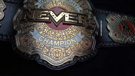 Never Openweight Championship Belt - Free Shipping