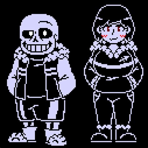 outertale sans and outershift chara(my take) by takeru3205 on DeviantArt