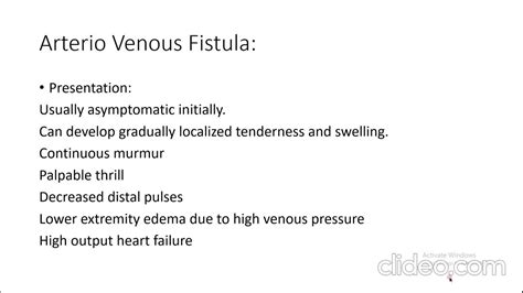 Arteriovenous Fistula ( AV fistula)- Complications of Cardiac Catheterization(Step 2 ck, Step 3 ...