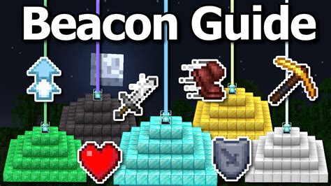 The Ultimate Minecraft 1.20 Beacon Guide | Effects, Range, Powers ...