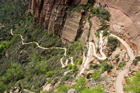 Angel's Landing: this is a strenuous trail in Zion National Park with steep drop-offs and very ...