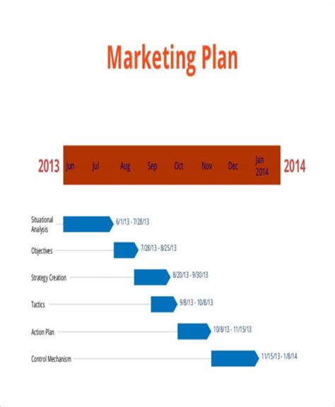 Marketing Timeline Templates - 4+ Free Word, PDF Excel Format Download