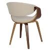 Curvo Mid-century Modern Dining Accent Chair - Lumisource : Target