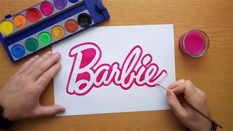 How To Draw Barbie Logo | Images and Photos finder