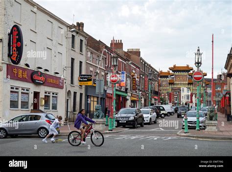 Nelson Street,Liverpool Chinatown Stock Photo - Alamy