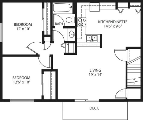 apartment over garage plans apartments 2 bedroom floor | Garage floor plans, Garage apartment ...