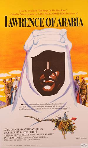 Lawrence of Arabia Lithograph Movie Art, 27x41, numbered lithograph | Collectable Movie Art