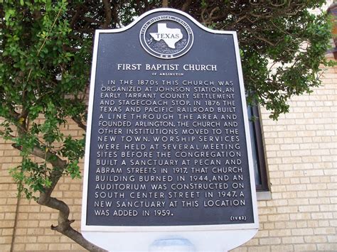 First Baptist Church of Arlington, Arlington, Texas Histor… | Flickr