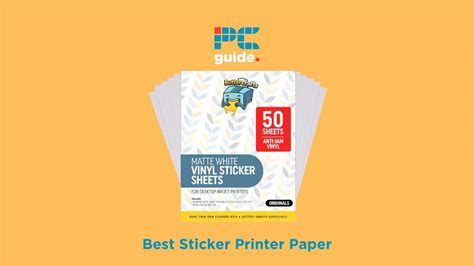 Best Sticker Printer Paper in 2024: Top Quality Sticker Paper Picks