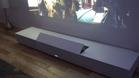 Sony 4K Ultra Short Throw Projector is furniture - Video - CNET