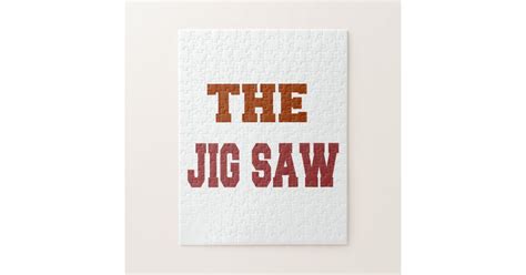 the jig saw jigsaw puzzle | Zazzle