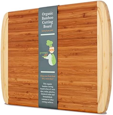ROYAL CRAFT WOOD Extra Large Cutting Boards for Kitchen Meal Prep & Serving-Bamboo Wood Cutting ...