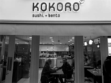 Sutton, Surrey, Greater London - Kokoro Sushi Bar in black… | Flickr