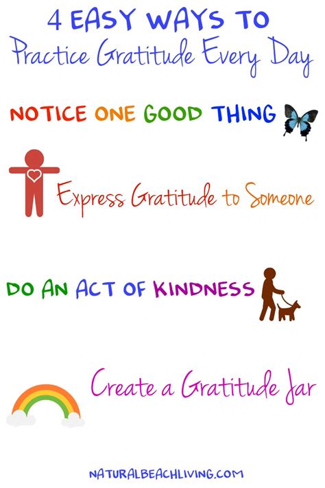 4 Easy Ways to Practice Gratitude Every Day - Natural Beach Living