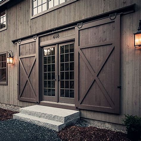 Pin by homacerbarndoorhardware on DOUBLE Horseshoe Design | Barn style house, Exterior barn ...