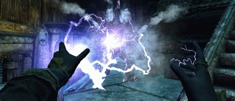 Skyrim Destruction Magic: Exploiting a weakness in a Dwemer Centurion