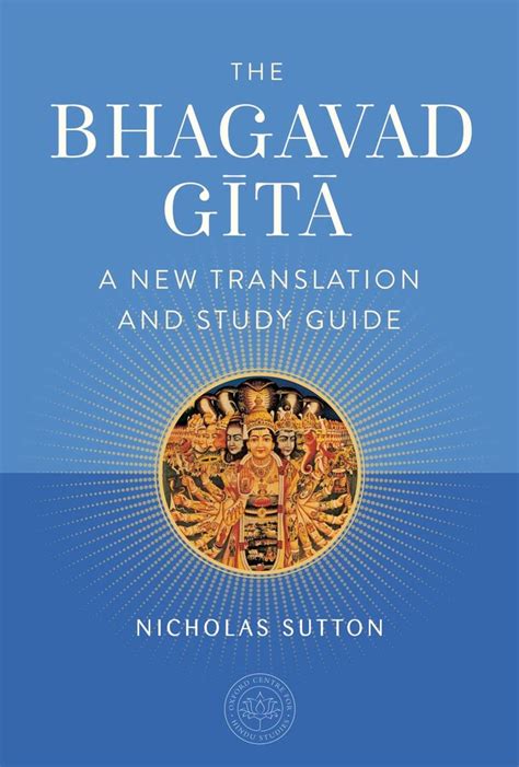 The Bhagavad Gita | Book by Nicholas Sutton, The Oxford Centre for ...