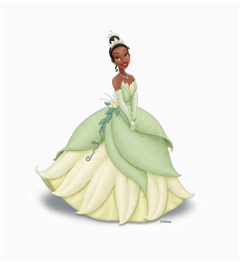 Tiana Green Dress PNG Free Download - Files For Cricut & Silhouette Plus Resource For Print On ...