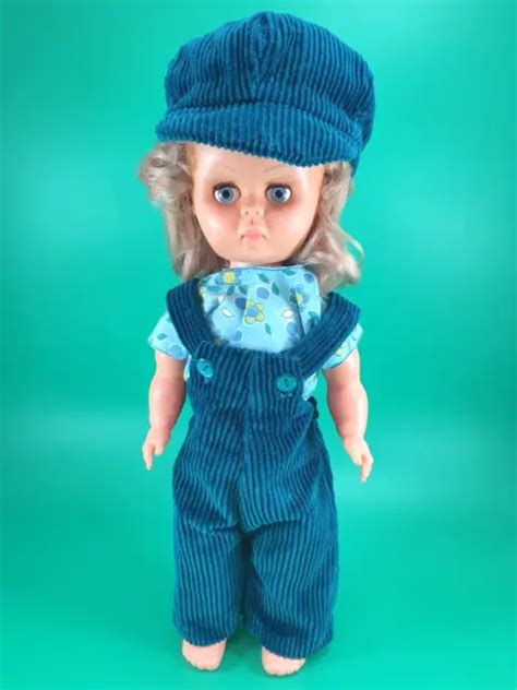 VINTAGE 1970S PALITOY 12" Girl Doll Blonde Hair Blue Eyes $12.42 - PicClick