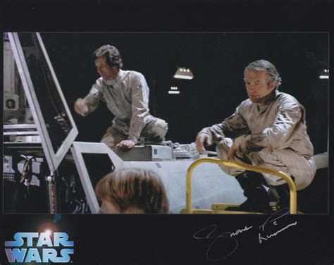 Shane Rimmer 10x8 signed in Silver Star Wars A New Hope – Showmasters ...