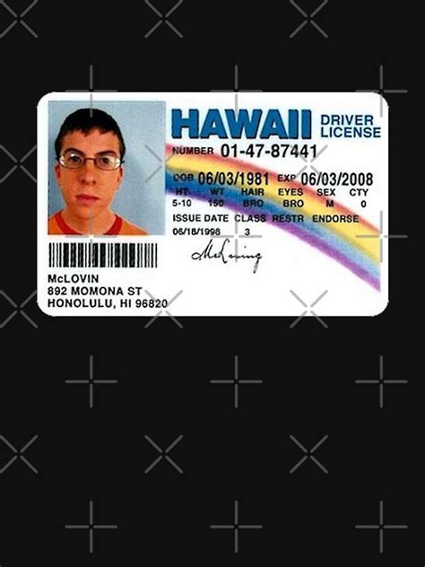 "Mclovin Fake Driver License ID - Funny Mclovin Fake Driver License ID ...