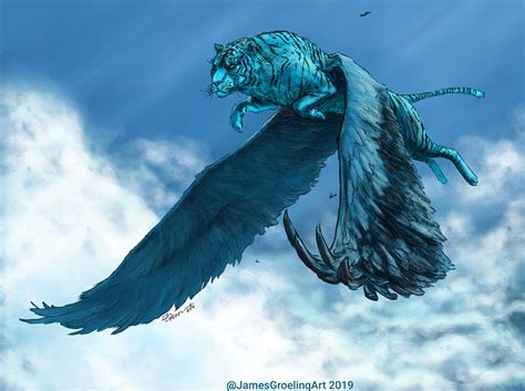 ArtStation - Winged Tiger