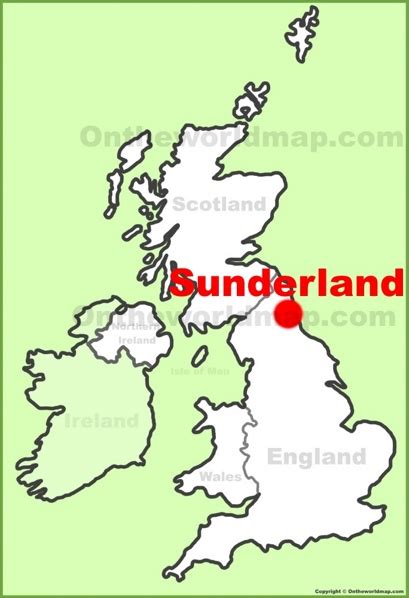 Sunderland Maps | UK | Discover Sunderland with Detailed Maps