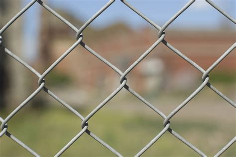 Close up of heavy duty chain link fence wire | Free backgrounds and ...