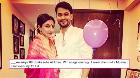 ‘I swear she’s not Muslim’: Soha Ali Khan trolled for wearing pink sari ...