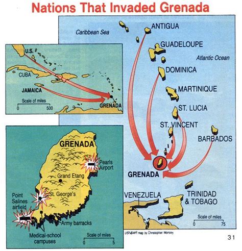 Grenada Invasion | Invasion of grenada, Grenada, Antigua caribbean