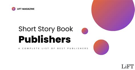 10 Top Short Story Book Publishers in India | LiFT Magazine