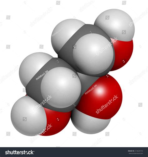 Glycerol Glycerin Molecule Produced Fat Oil Stock Illustration 214620172 - Shutterstock