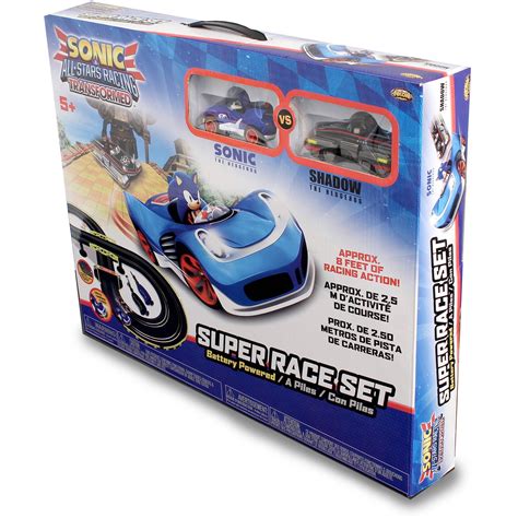 Buy NKOK Sonic the Hedgehog All Stars Racing Transformed RC Slot Car ...