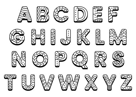 10 Best Printable Uppercase Alphabet Coloring Pages I - vrogue.co