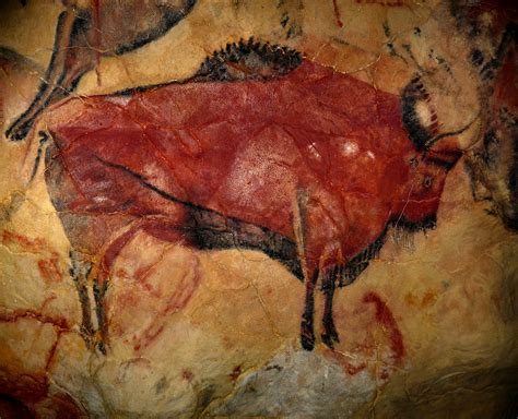 Photograph: Paleolithic Cave Art: Altamira Bison – The Essential School Of Painting