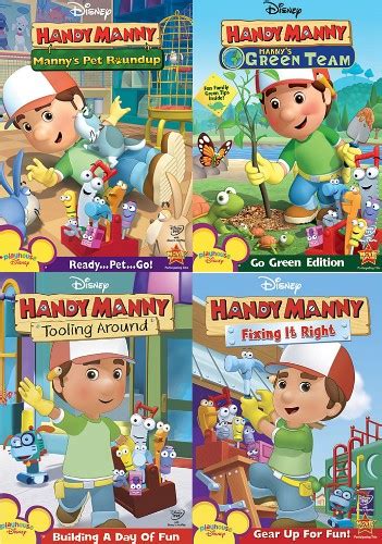 Handy Manny Lot of 4 New DVD 21 Episodes