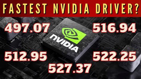 The fastest Nvidia Driver? | Gtx 1650 laptop - YouTube