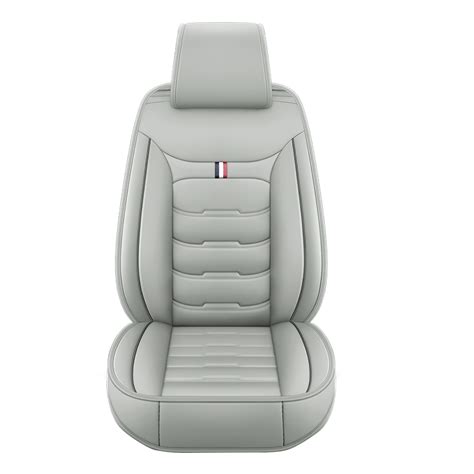 For Honda Full Set Leather Car Seat Covers 5-Seat Front Rear Protector Pad Gray | eBay