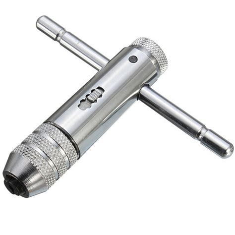 Adjustable 3-8mm T-Handle Ratchet Tap Wrench