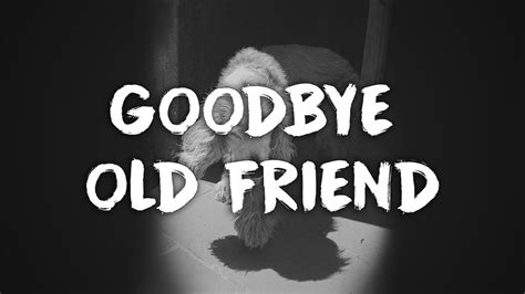 Goodbye Old Friend ♡ Original Score - YouTube